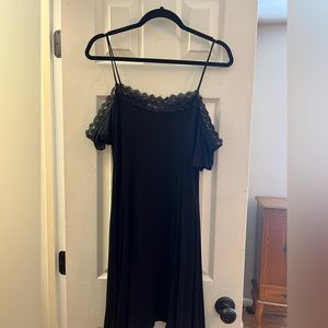 Black simple dress for any occasion